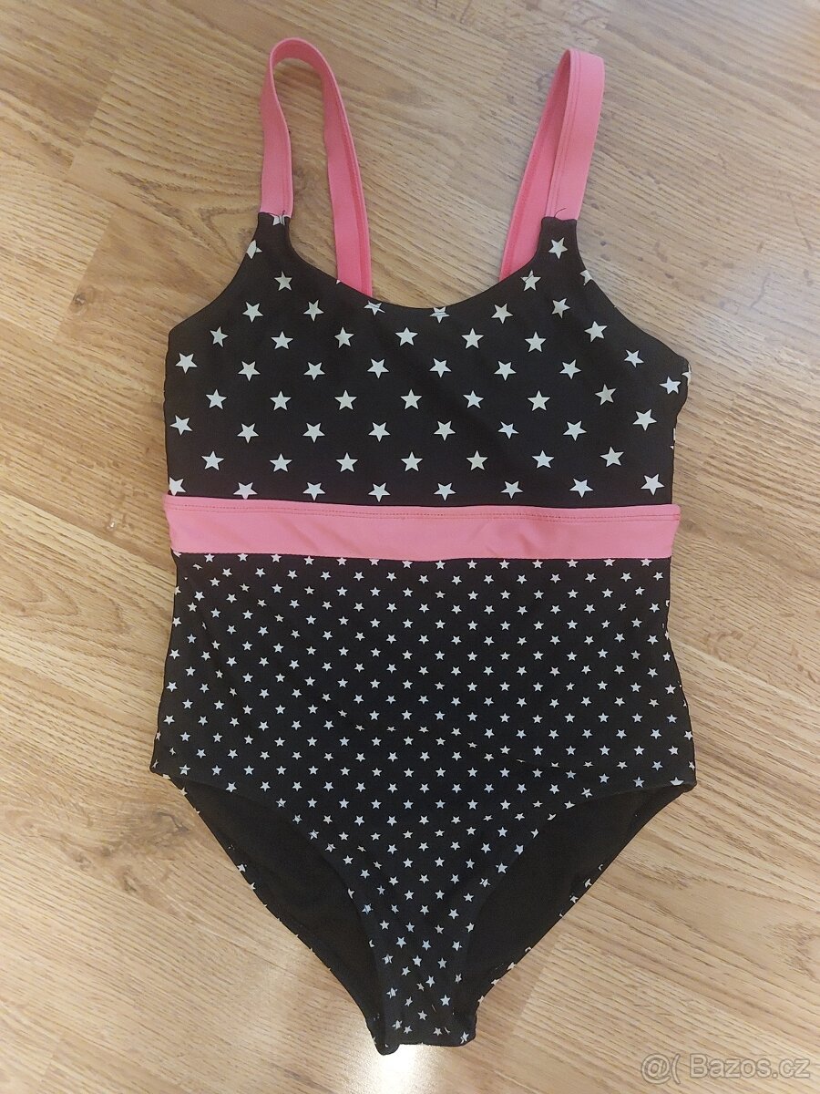 Dívčí puntíkaté plavky na 12-14 let