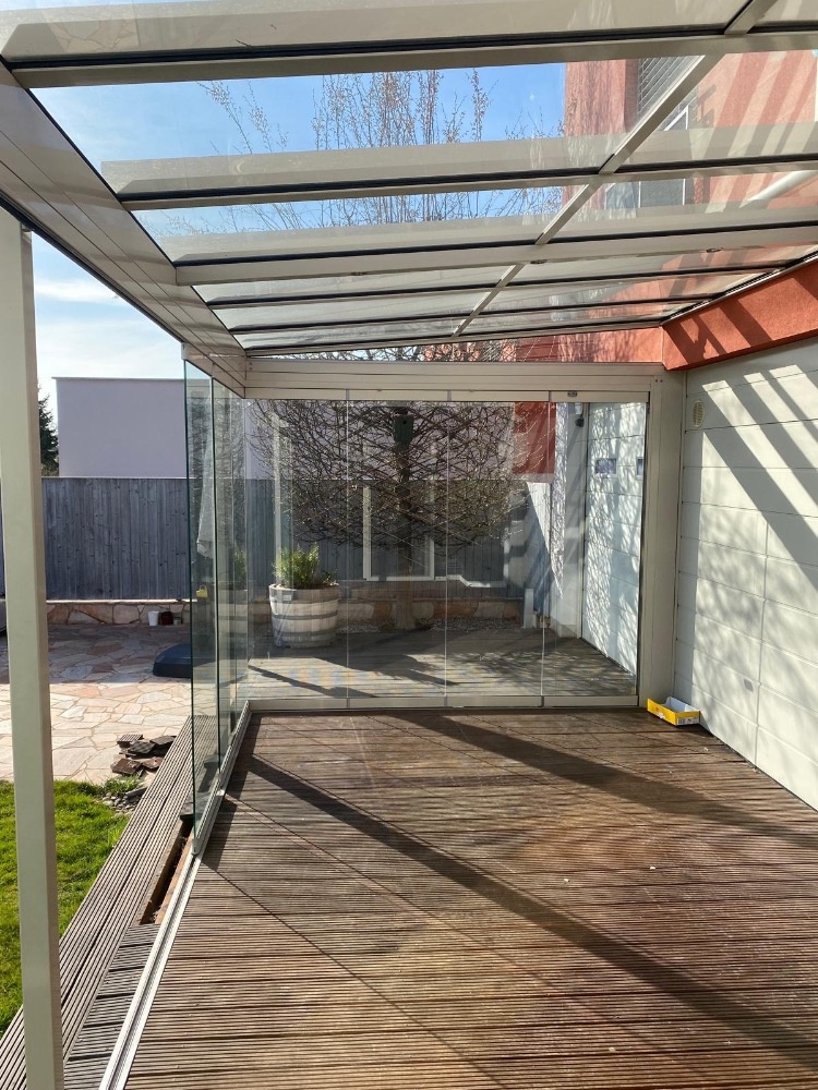 Alu zastřešení terasy (5x3m)