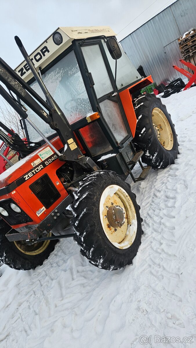 Zetor 5245 norsko ( TRIMA / sweden alo/ nakladac)