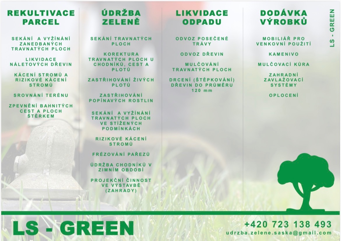 Údržba zeleně