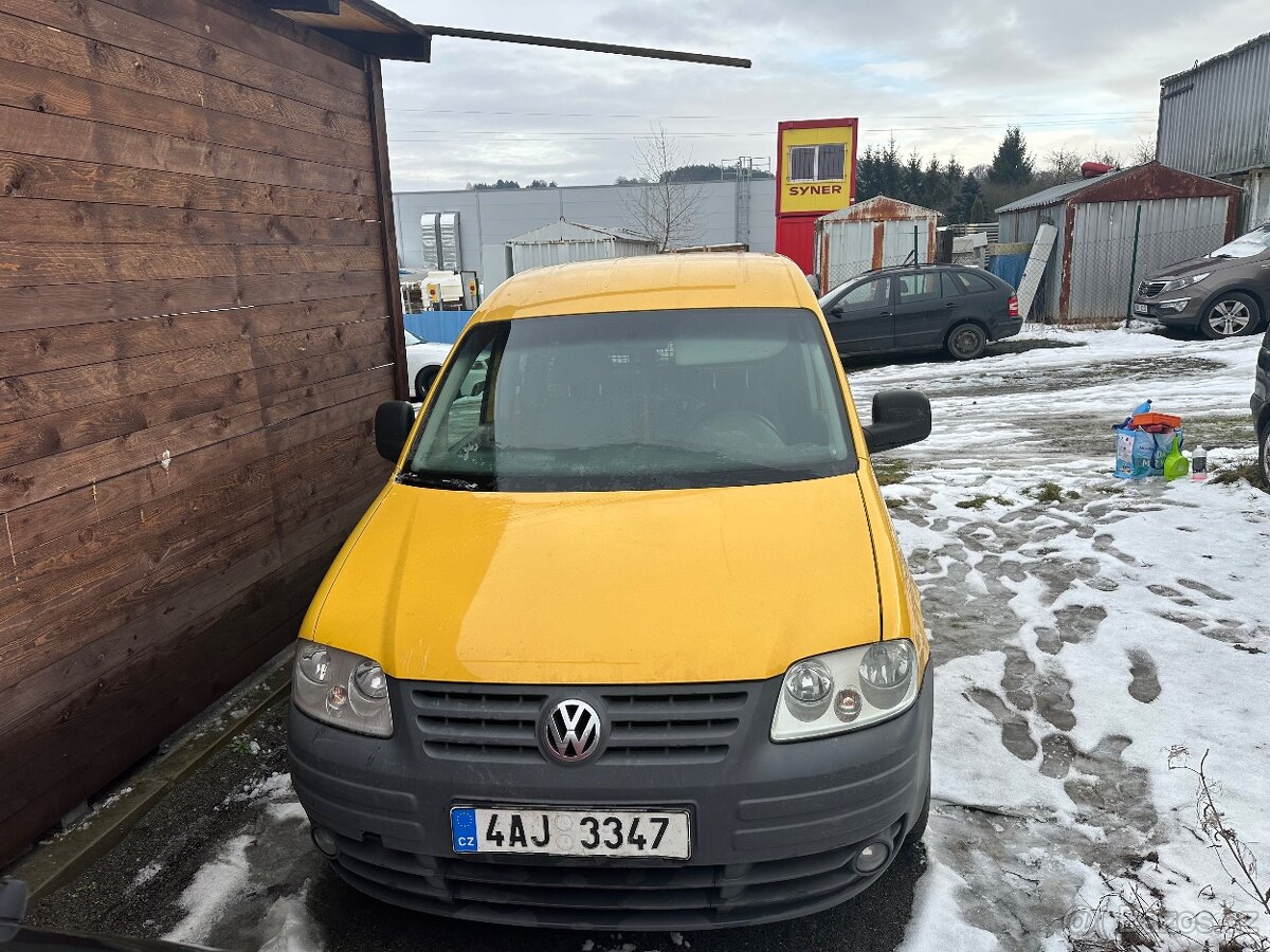 Volkswagen Caddy, 2.0 SDI - nutný servis