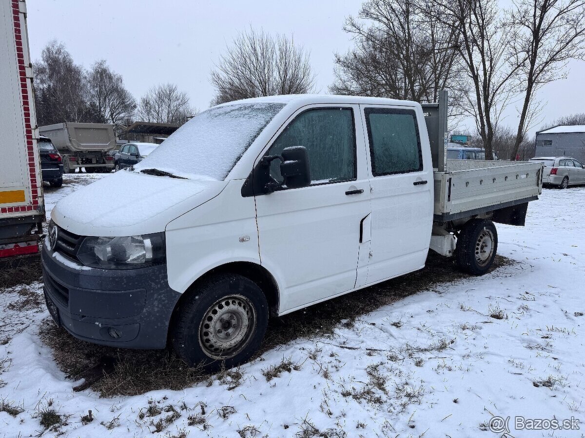 VW Volkswagen Transporter Valník 2.0 TDI 7-miestny