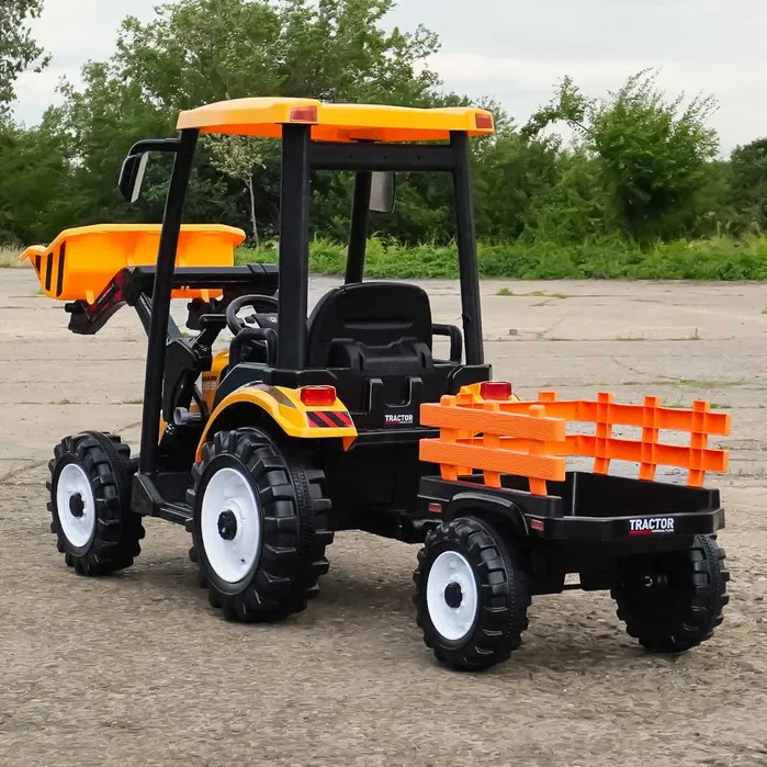 Obrovský dětský elektrický traktor 2x200W | 24V7Ah | dálkový