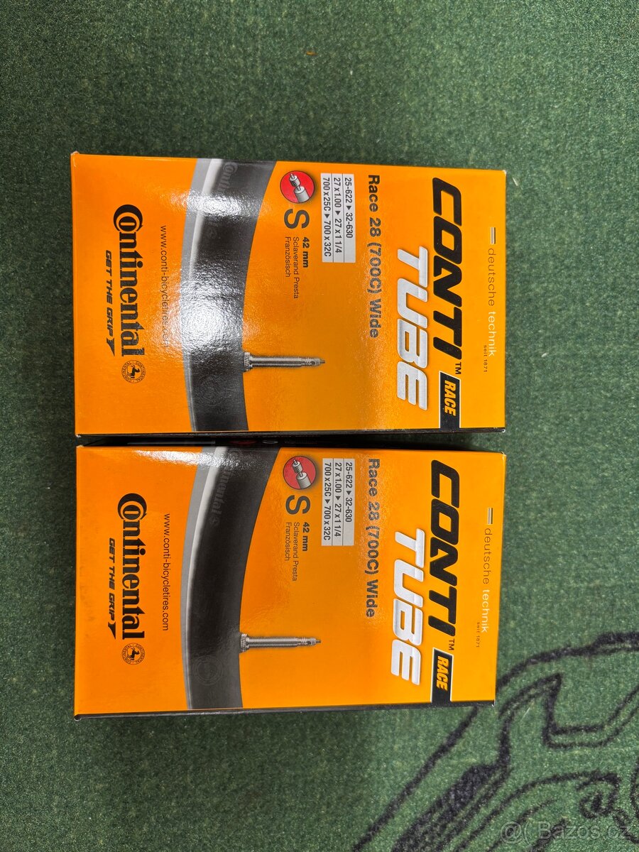 Duše Continetnal Conti Tube Race 28 (700c) Wide