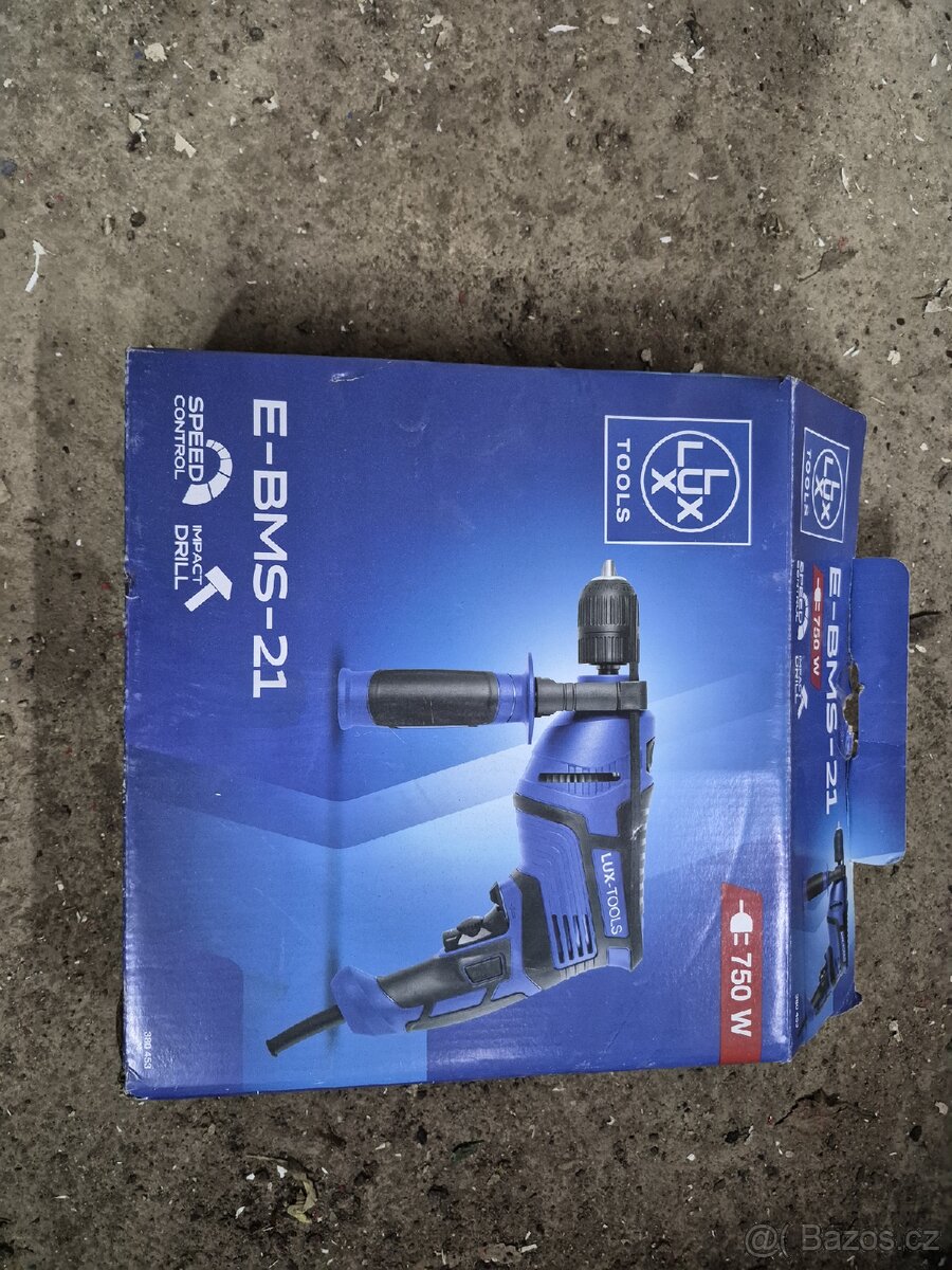 Příklepová vrtačka LUX TOOLS E-BMS-21 (750 W)