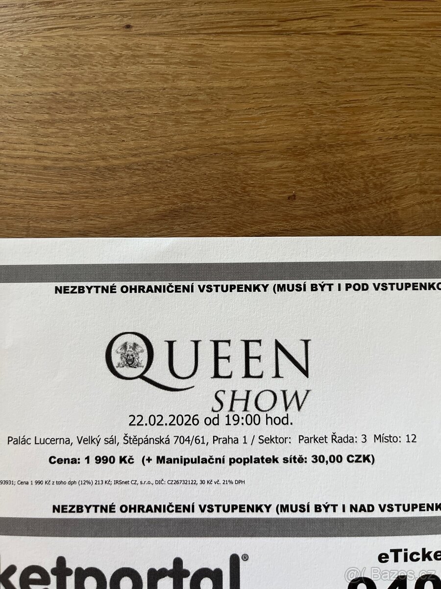 QUEEN SHOW 22.2.2026