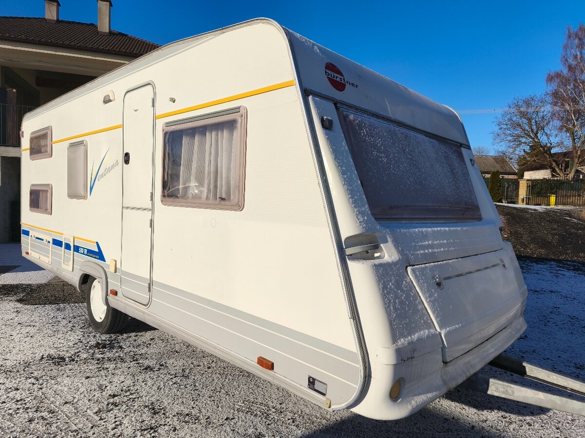 PRODÁNO Rodinný karavan Burstner Ventana 530