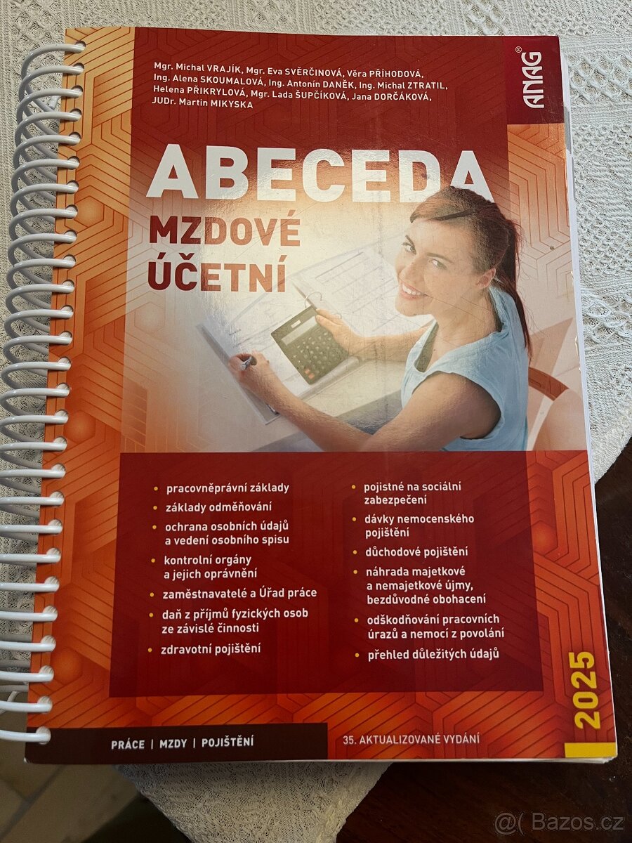 Abeceda mzdové účetní 2025