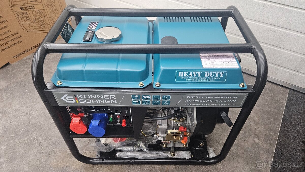 Prodam diesel elektrocentrálu KS 9100HDE - nová