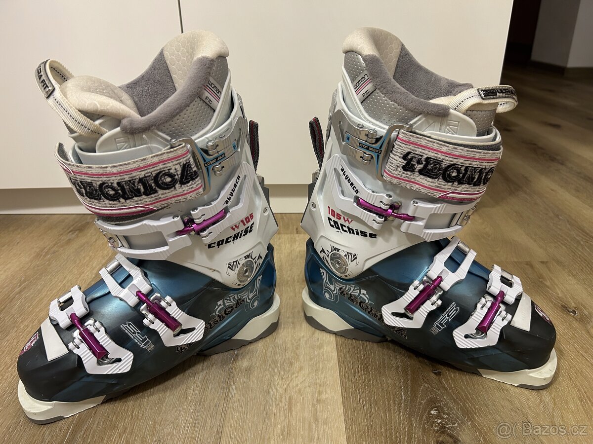 Dámské Lyžáky Tecnica Cochise 105W River.Jako Nové.