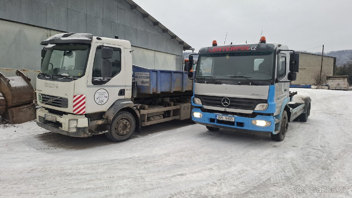 Kontejnerová doprava ,zemní práce,pronájem