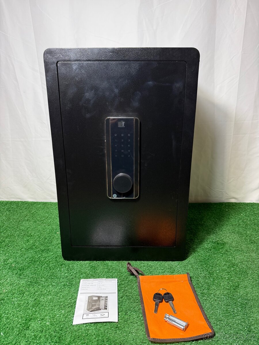 Nový digitální skříňový trezor s úložným prostorem