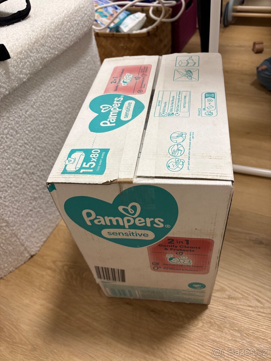 Vlhčené ubrousky Pampers