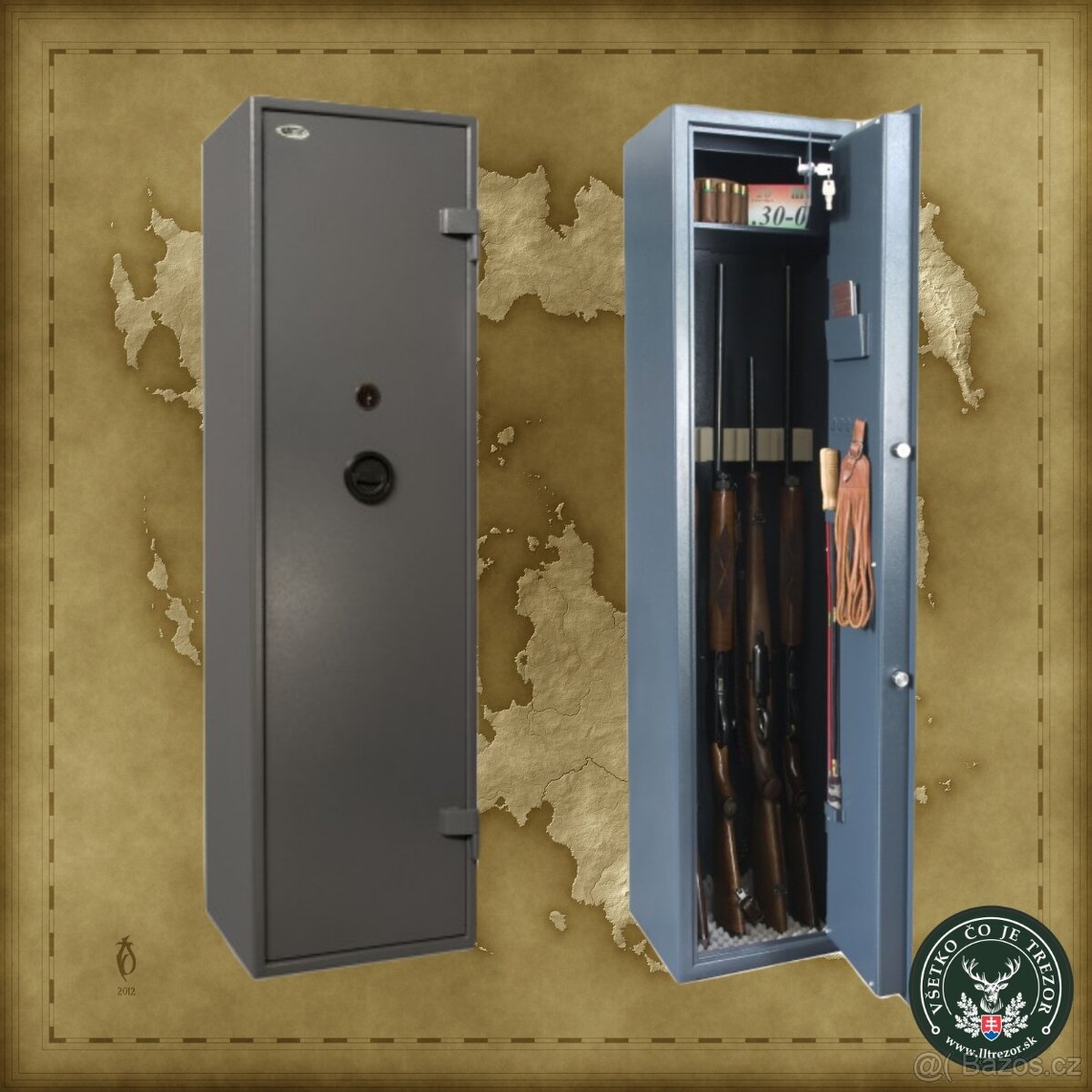 Nový trezor na 5 zbraní