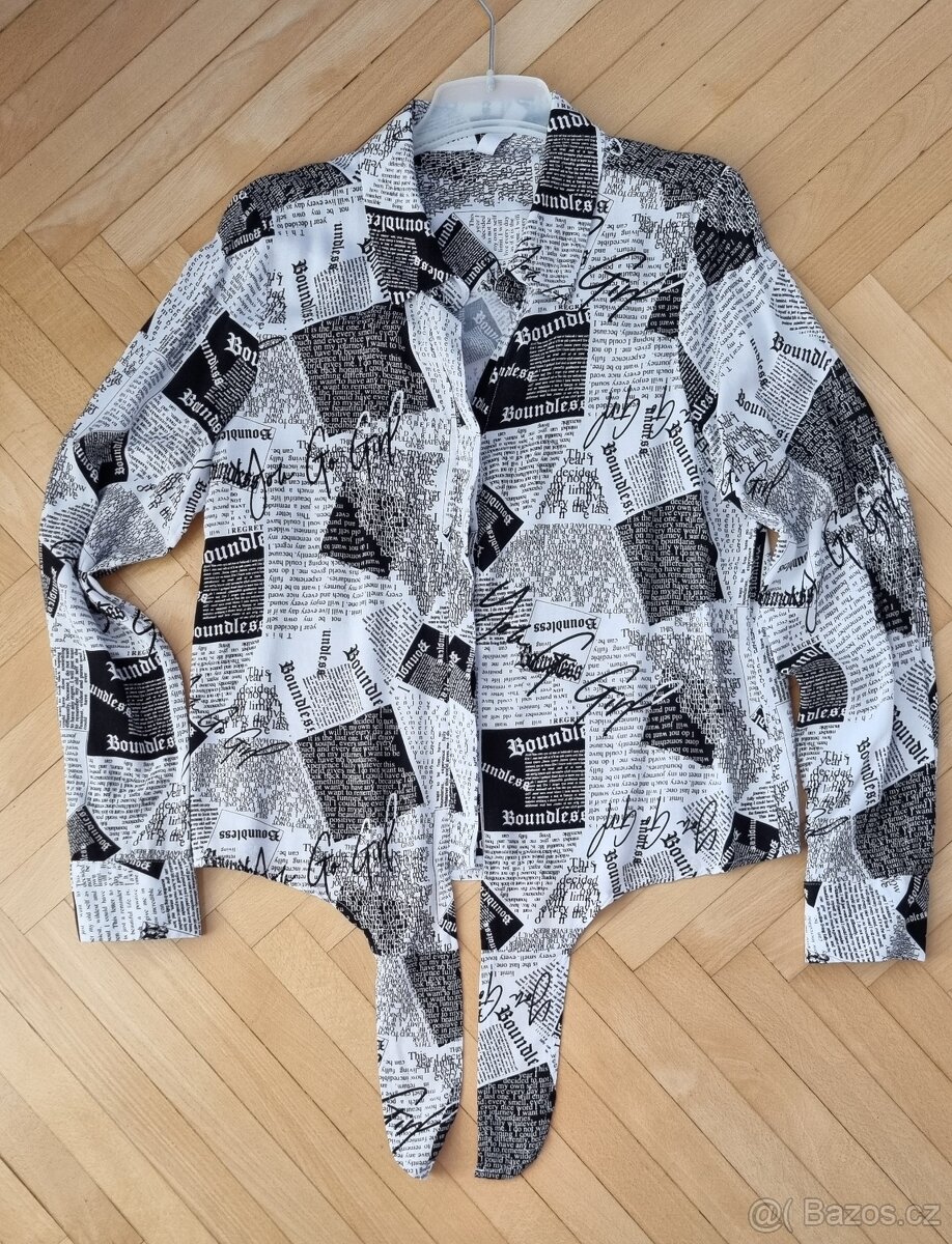 Košilová halenka, vel XS NOVÉ