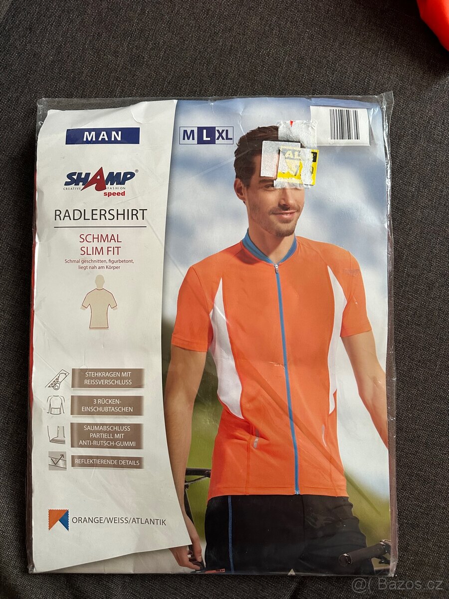 Cyklistický dres s krátkým rukávem