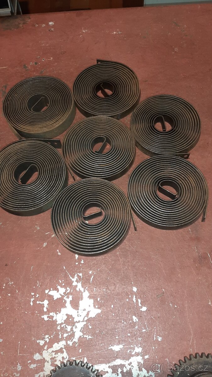 Vratné pružiny do vrtaček VS 20 a VS32