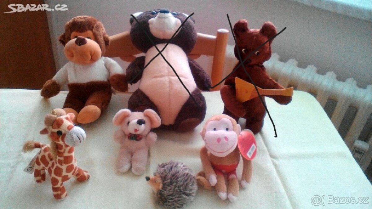 Vintage hračky - 80. léta