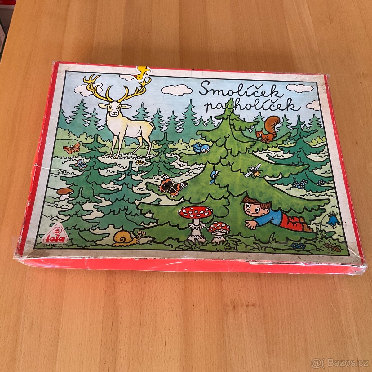 Retro stolní hra- Smolíček Pacholíček