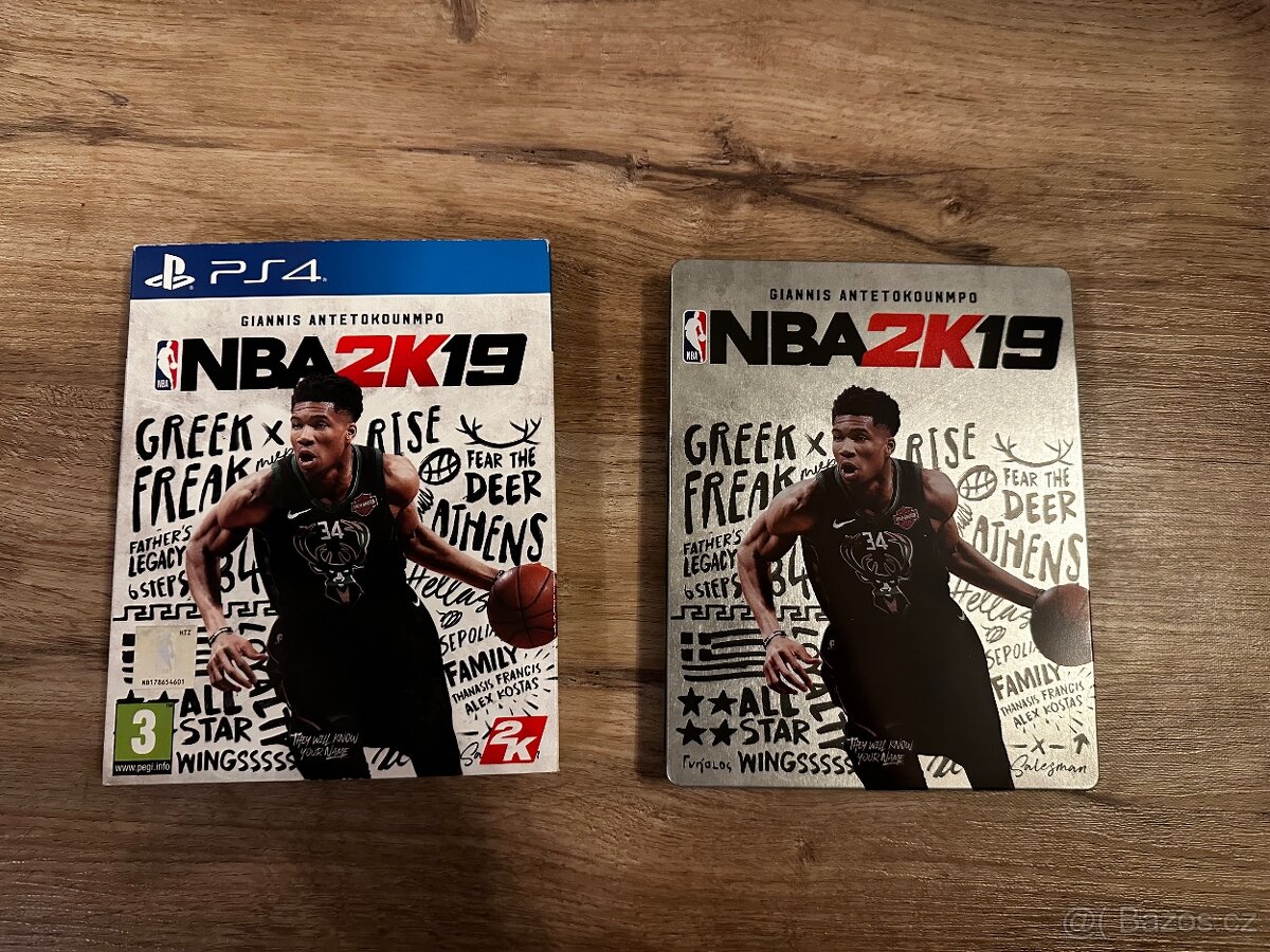 NBA 2K19 na PS4 Steelbook Edice