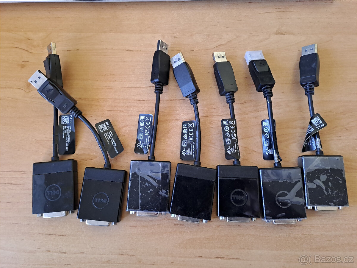 9x Dell redukce DisplayPort na DVI