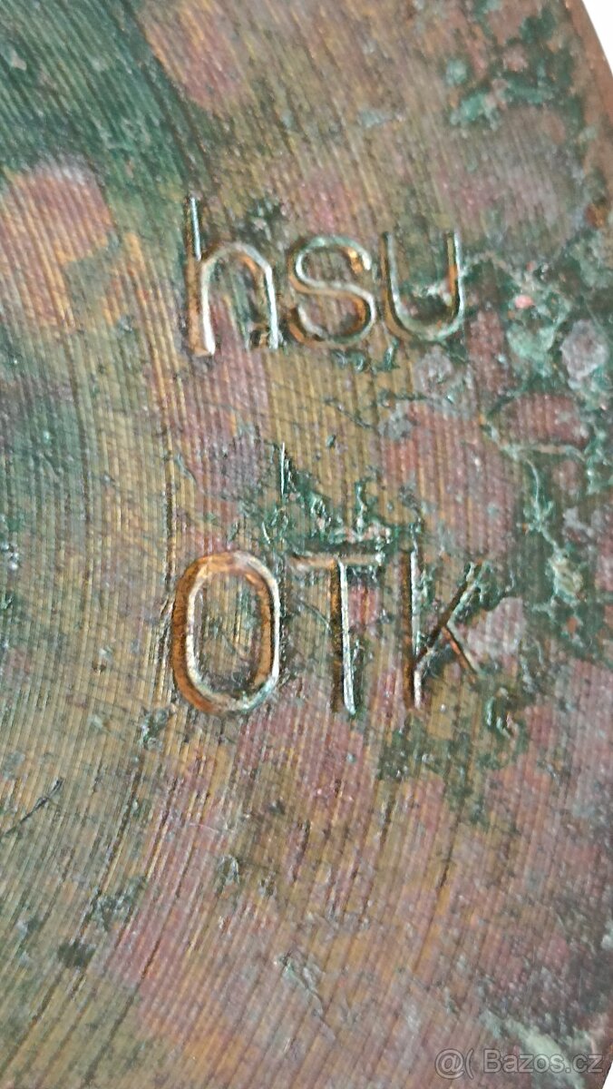 Dělostřelecká mosazná hilzna (patrona)