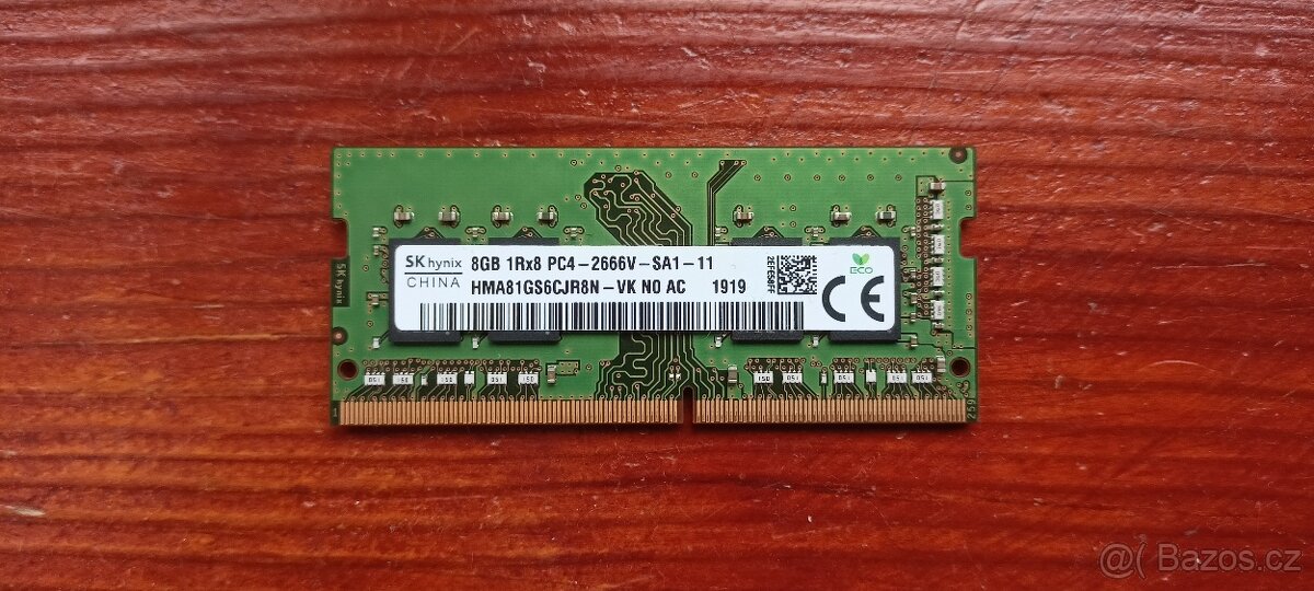 8GB DDR4 SO-DIMM SkHynix 2666MHz, CL19