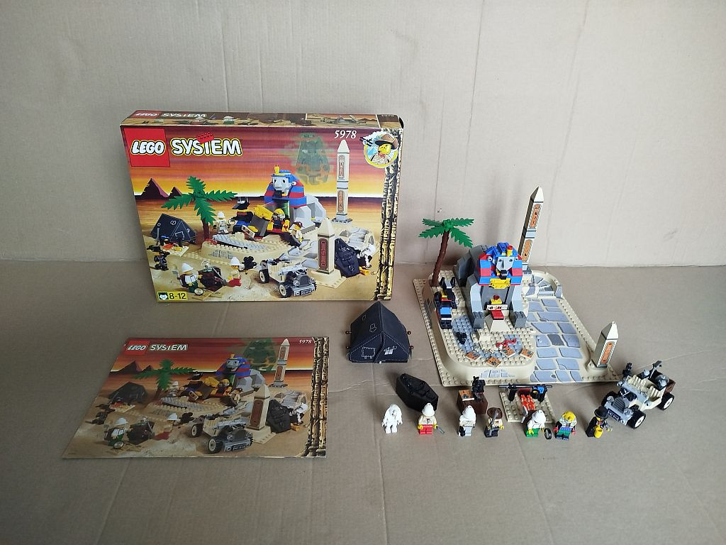 Lego 5978 Sphynx Secret Surprise