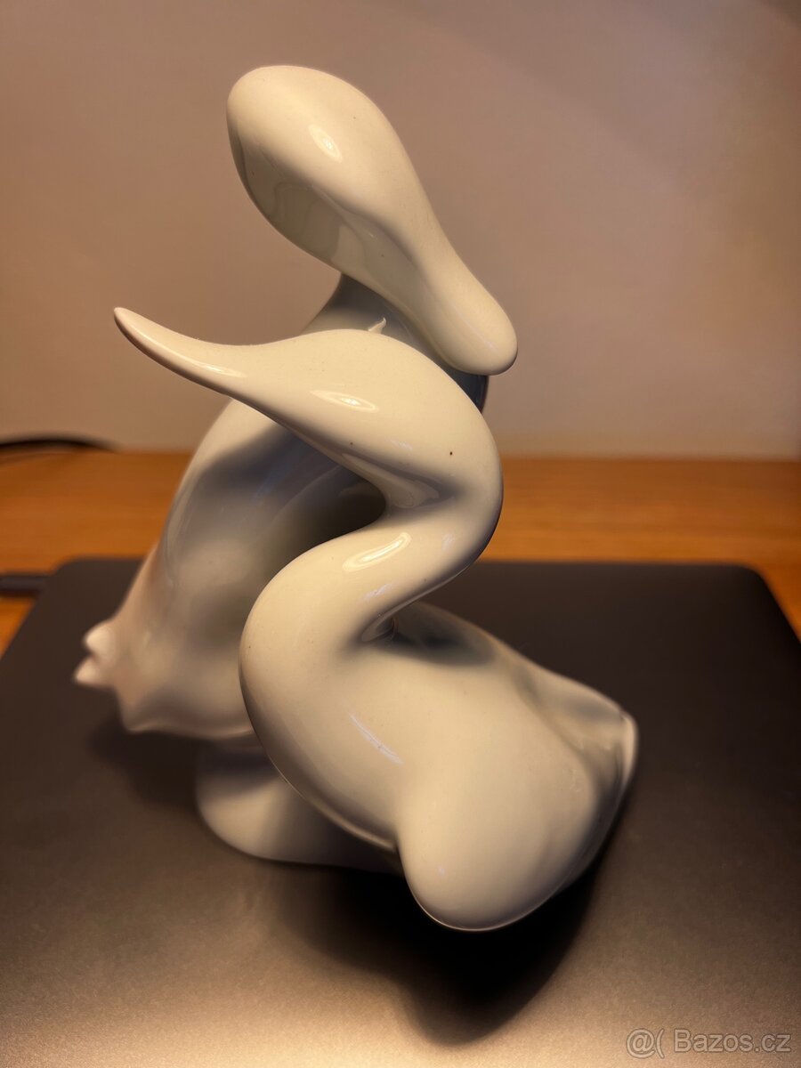 Royal Dux brusel, 60. kachny Jaroslav Ježek