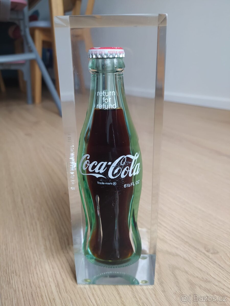 Vintage 6 1/2 oz neotevřená lahev Coca-Coly