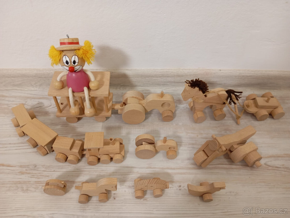 Dřevěné hračky - ruční výroba