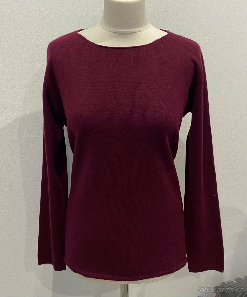 100% kašmír-Kašmírový svetr zn.Donna Lane