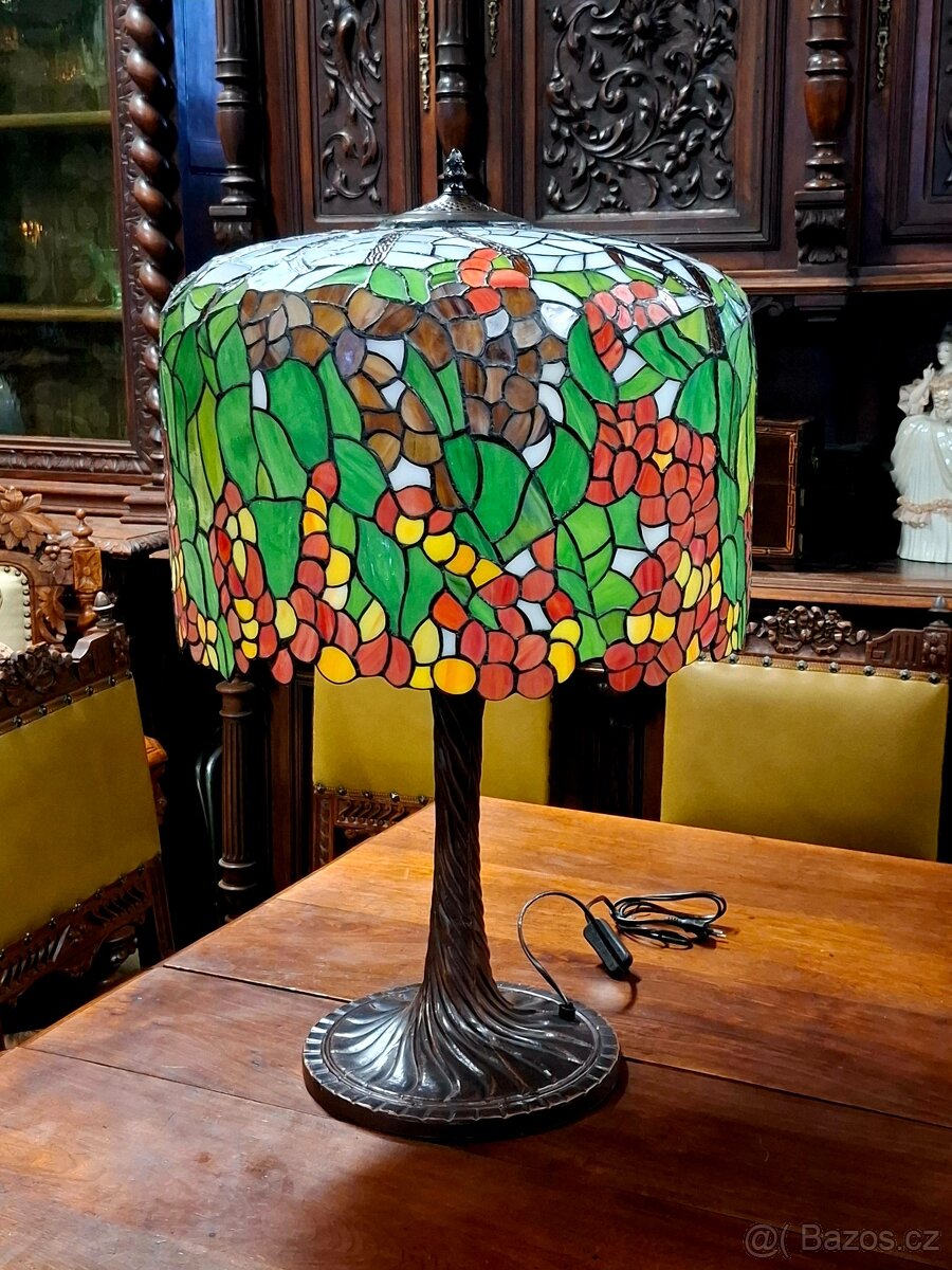 Nádherná velká lampa TIFANY