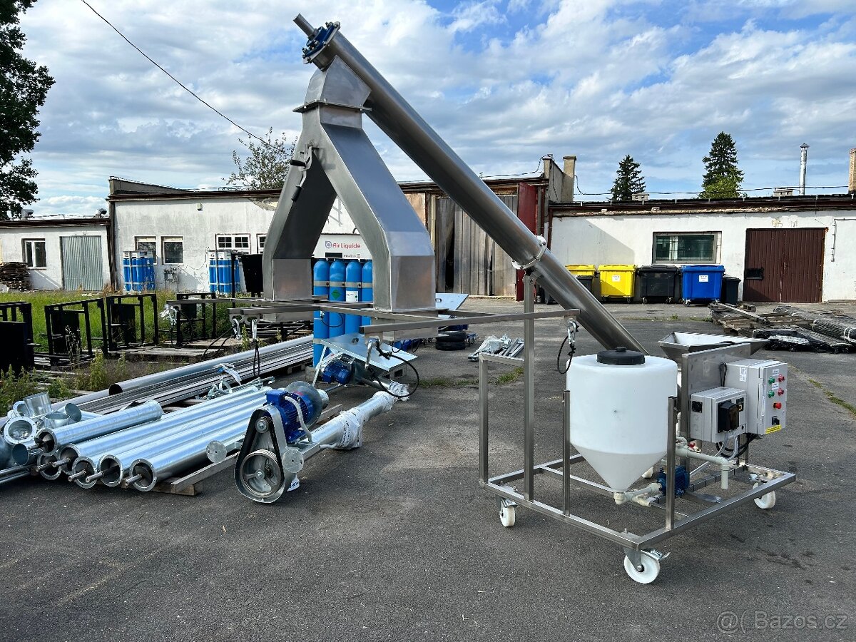 Mořička osiva VI-AGRO Big Bag 10t/h Nerez