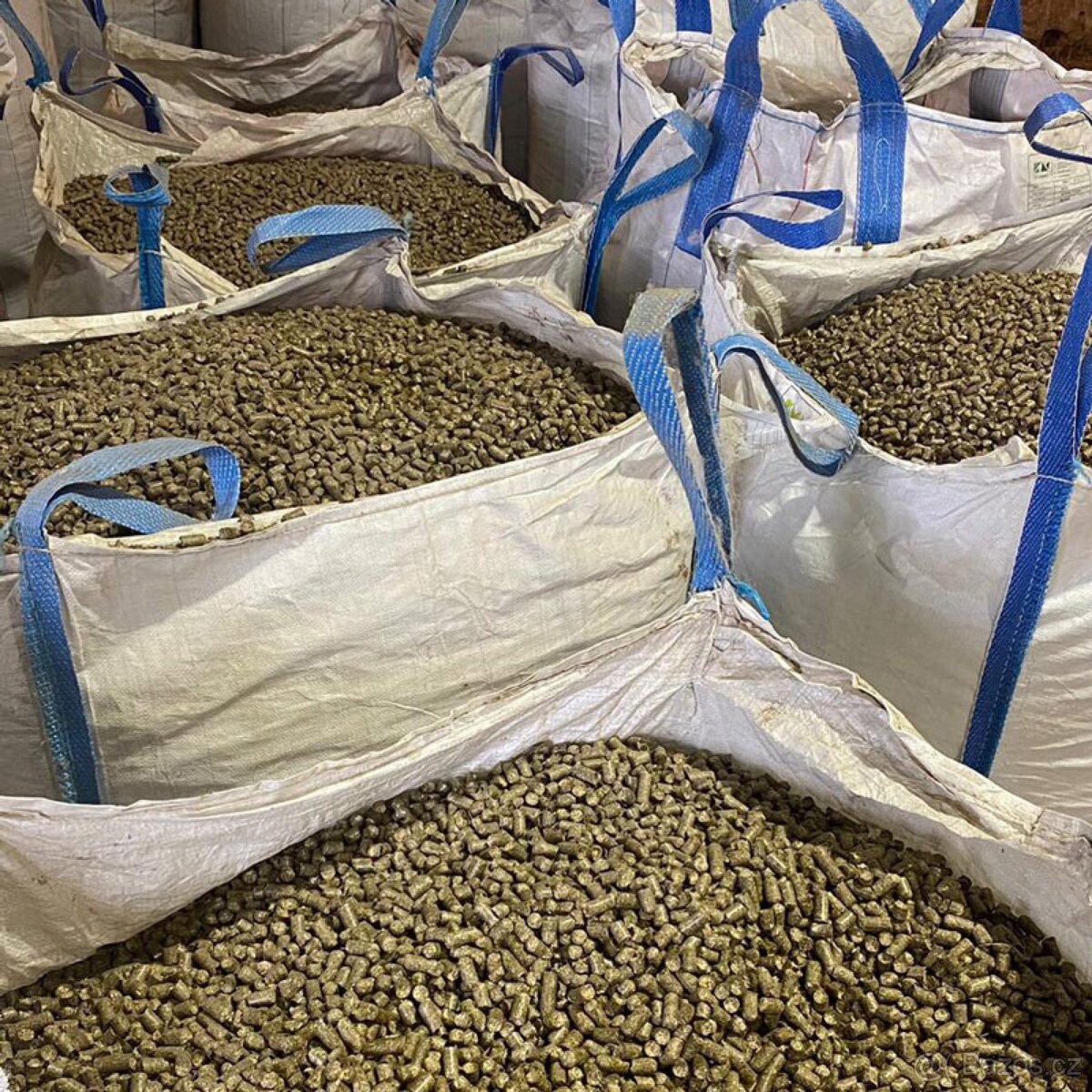 100% vojtěškové granule Big Bag ČESKÉ SENO