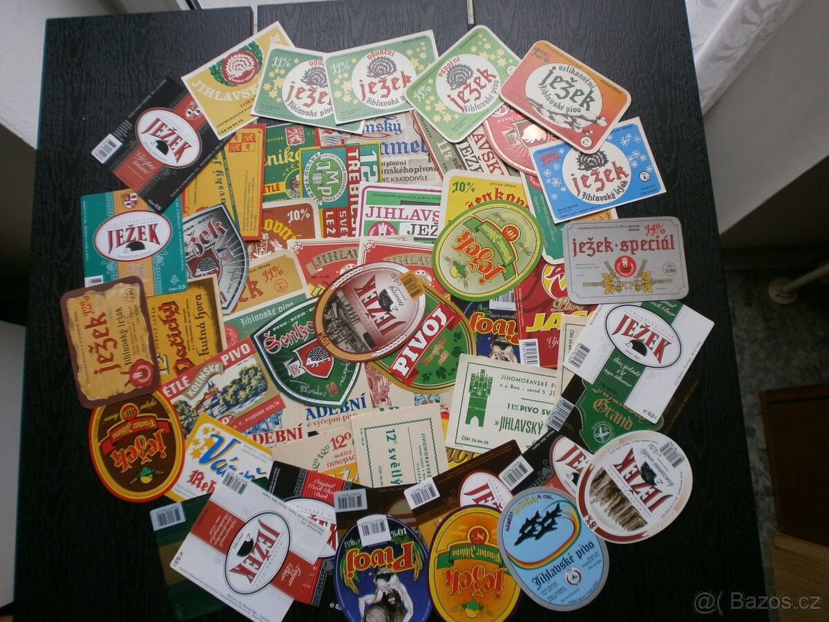 SADA PIVNÍCH ETIKET