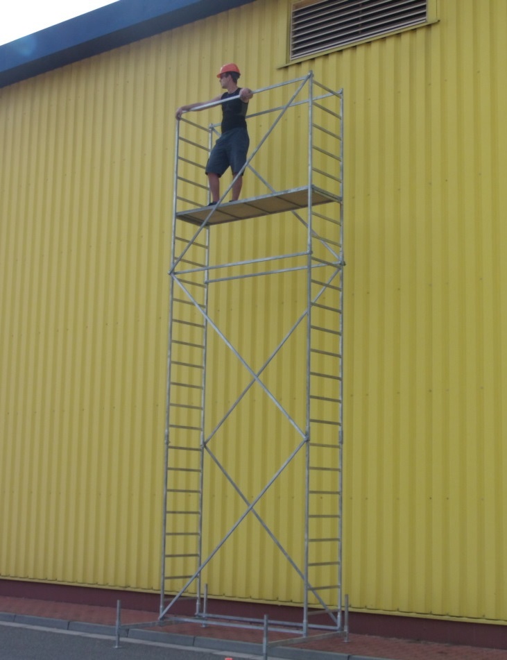 Pracovní věž / lešení Eurosolo-S5 (pojízdné) - NOVÉ