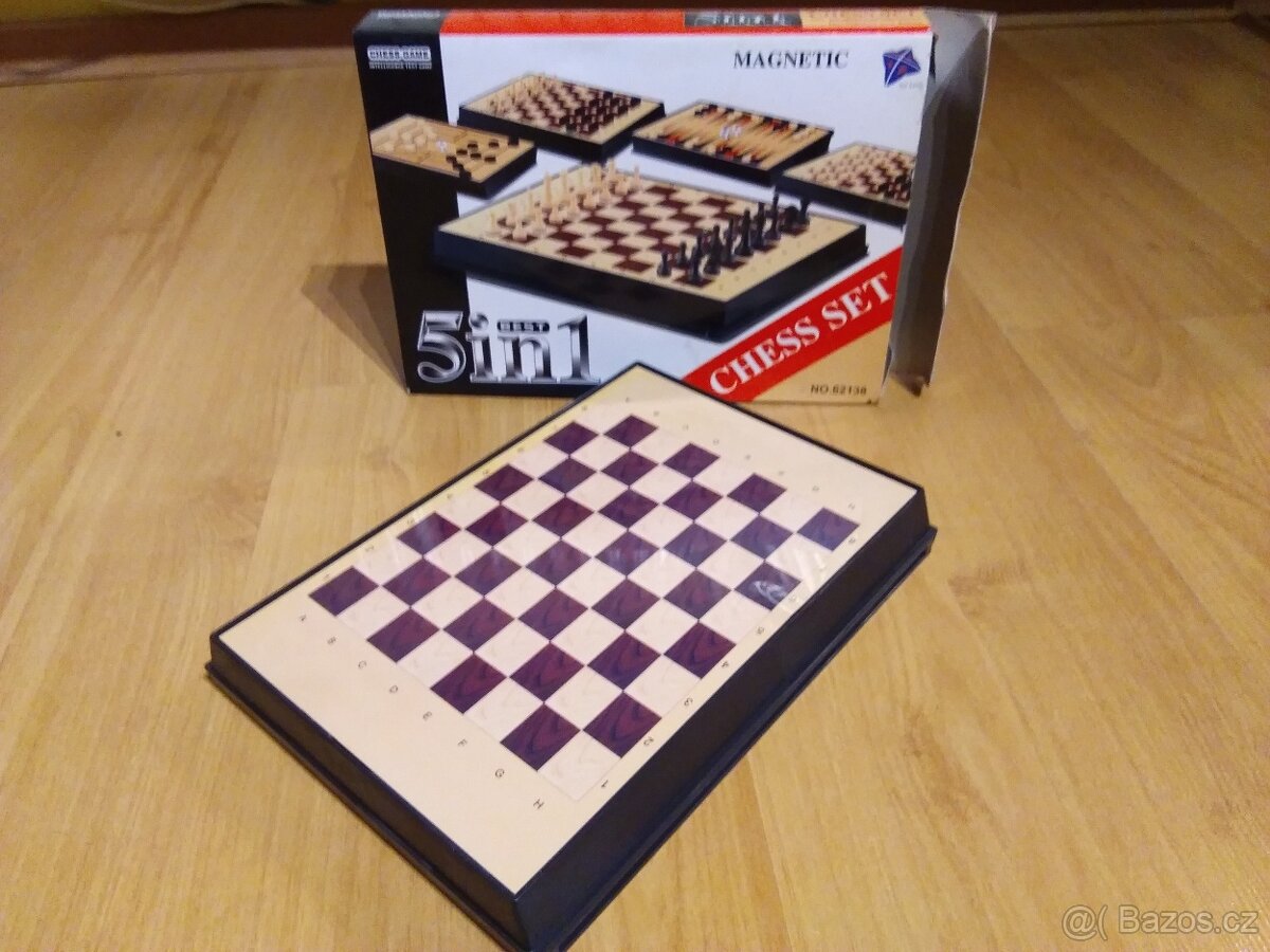 Magnetická hra 5in1