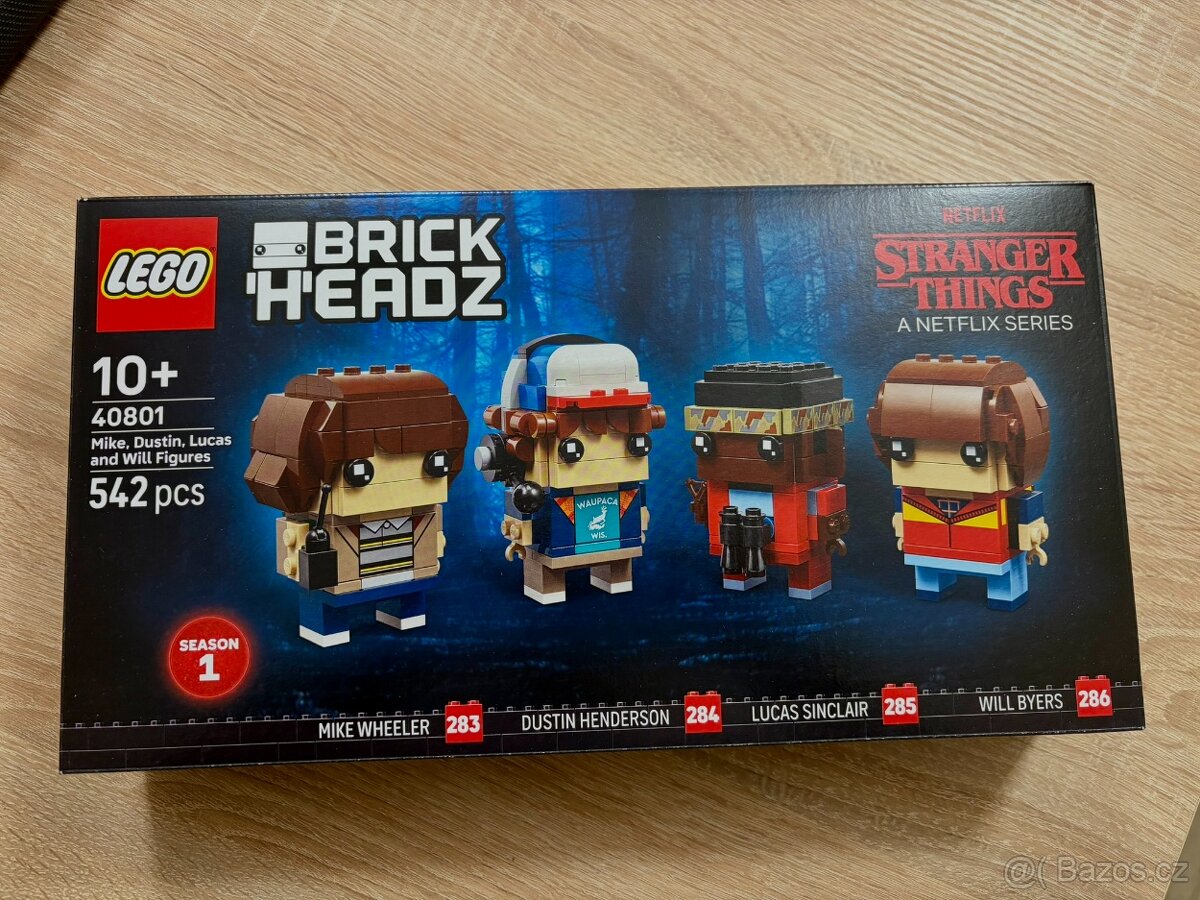 LEGO Stranger Things 40801: Mike, Dustin, Lucas a Will