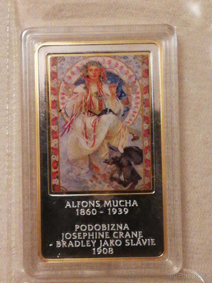Pamětní medaile Alfons Mucha - Slávie