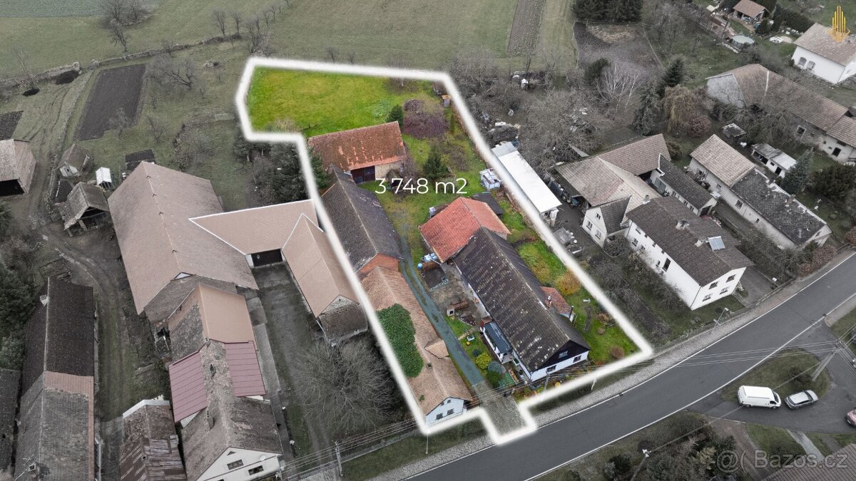 Prodej zemědělské usedlosti - REZERVOVÁNO