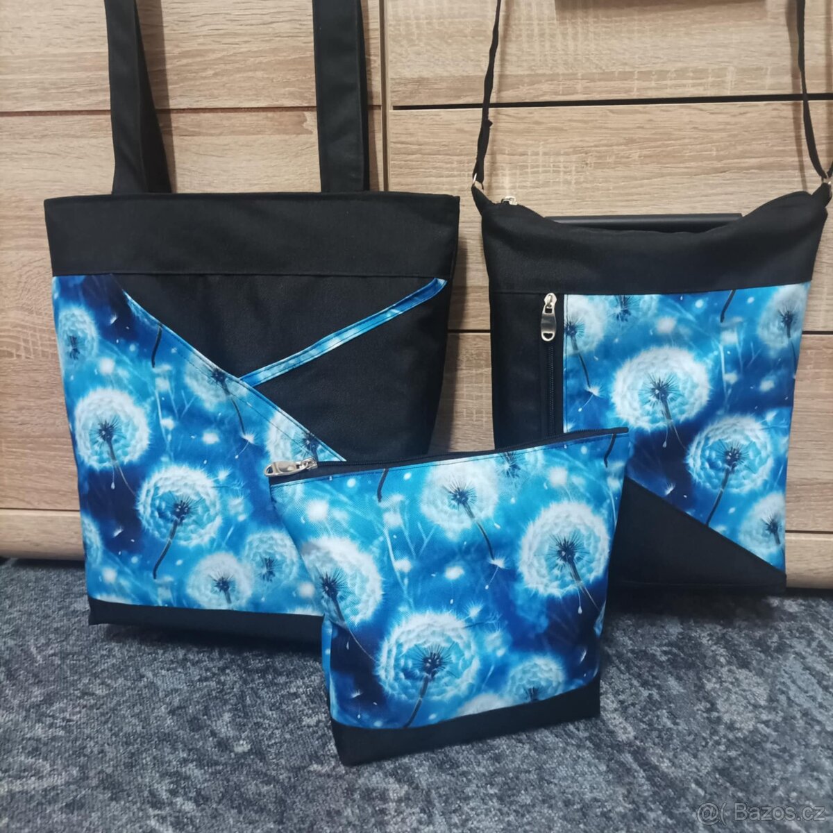 Sada - kabelka, crossbody a taštička