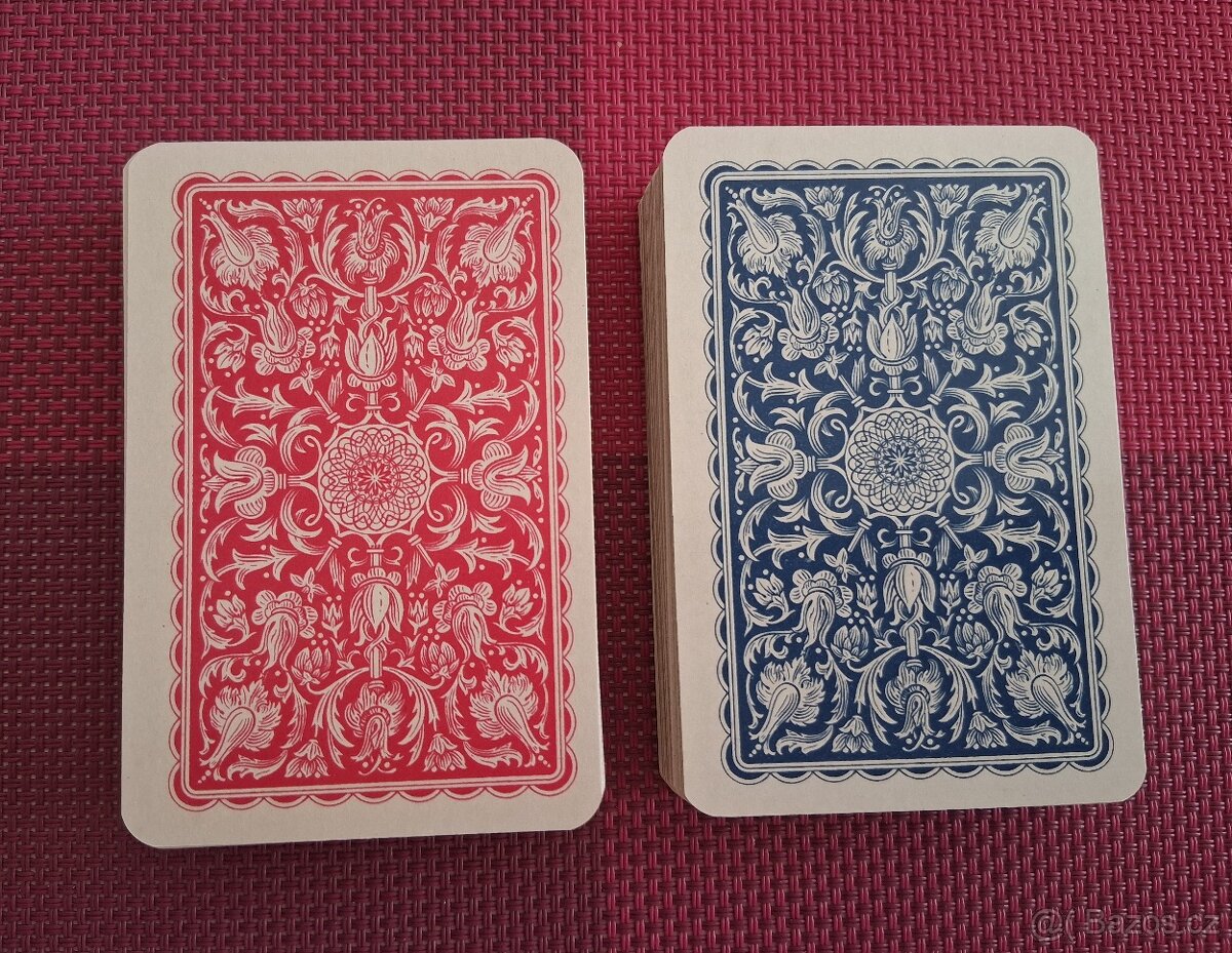 Vintage hrací žolíkové karty ze 70.let