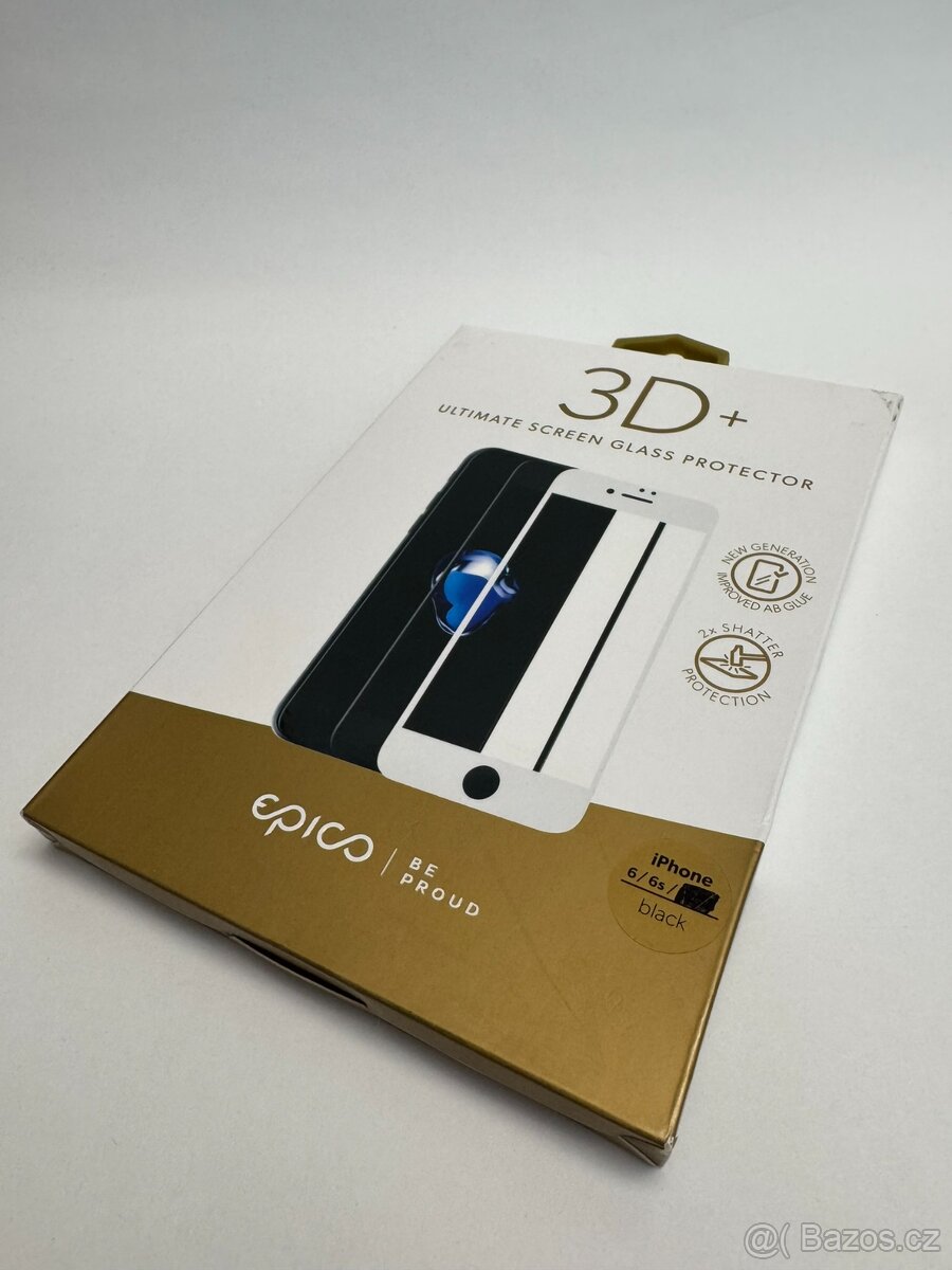 Epico Glass 3D+ pro iPhone 6 a iPhone 6S černé