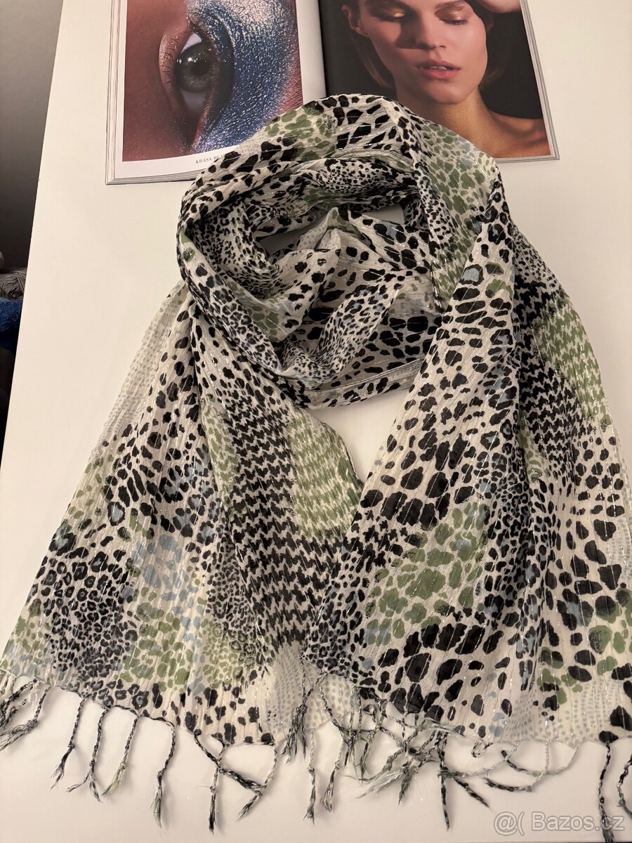 dámský šátek 180 x 40 cm