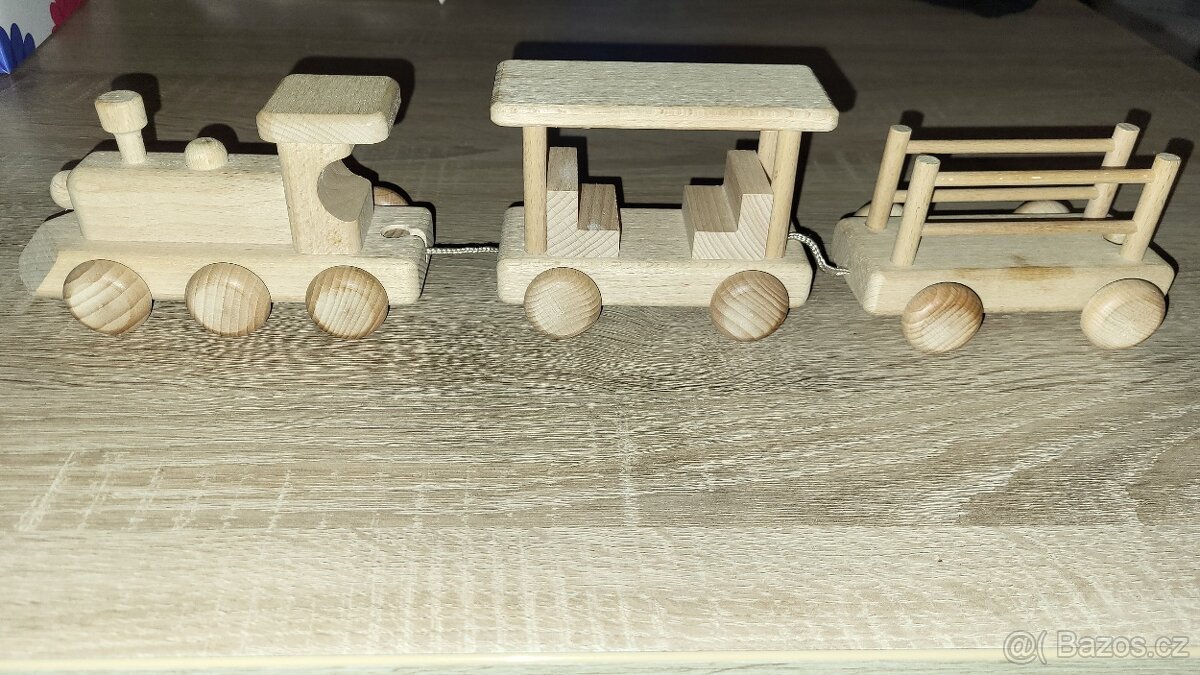 Dreveny vlacek Woody