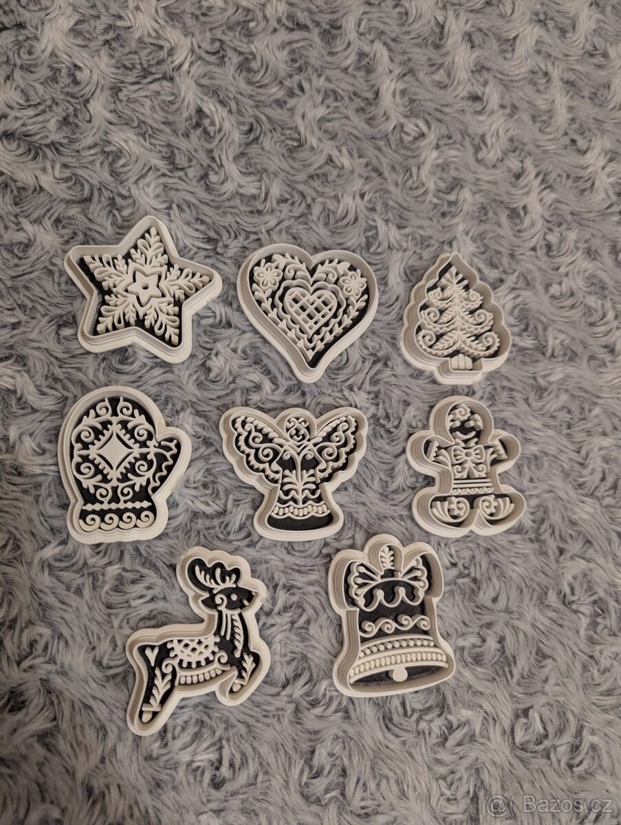 Prodám sadu Vánočních vykrajovátek