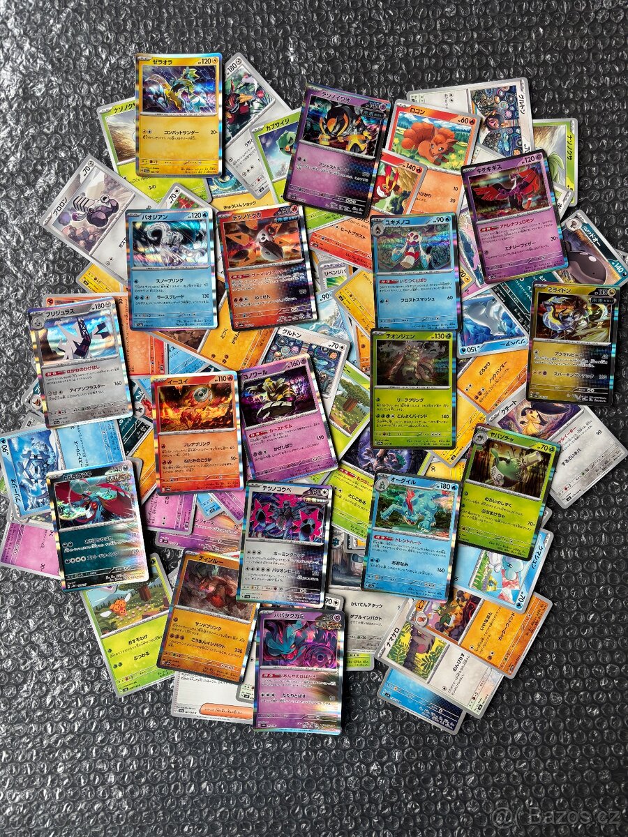 Pokemon karty mix japonské