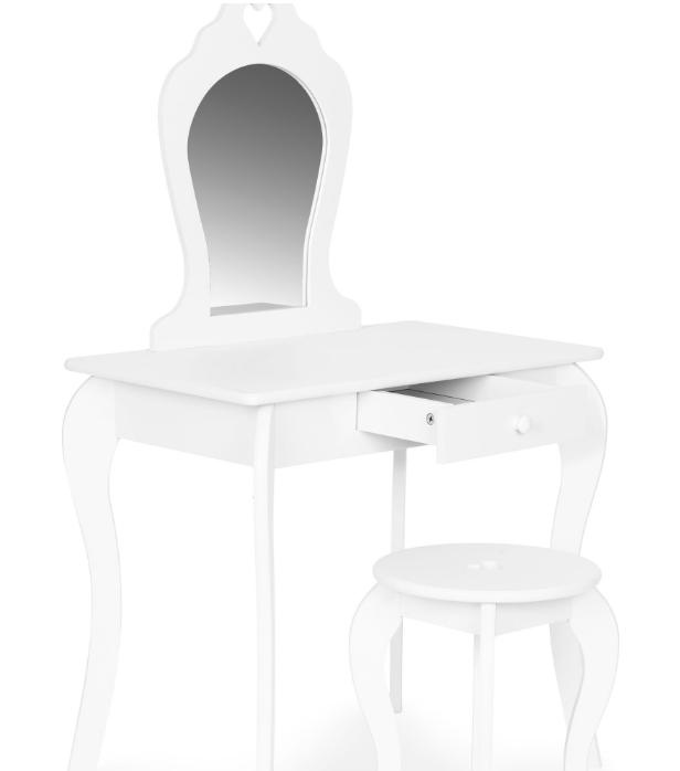 Dětský stoleček + židle ECOToys bílý