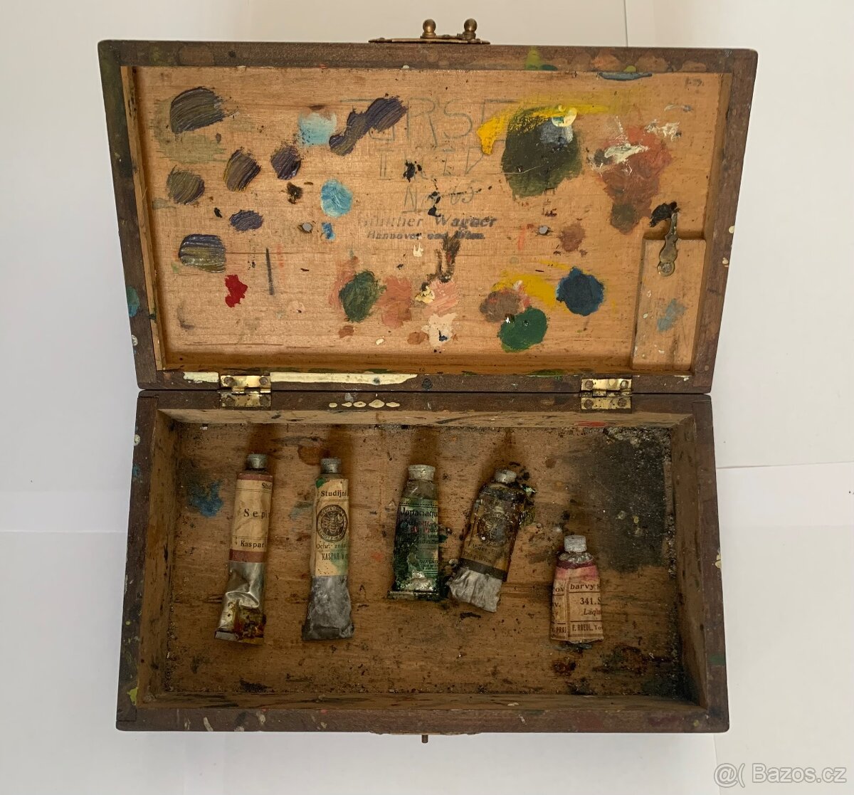 PRODÁM PŮVODNÍ SADU OD OLEJOVÝCH BAREV